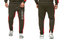 Load image into Gallery viewer, Ropa de marca, chándal de moda para hombres, traje deportivo Casual para hombres, sudaderas con capucha, ropa deportiva JORDAN 23, abrigo + pantalón conjunto para hombre