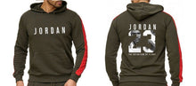 Load image into Gallery viewer, Ropa de marca, chándal de moda para hombres, traje deportivo Casual para hombres, sudaderas con capucha, ropa deportiva JORDAN 23, abrigo + pantalón conjunto para hombre