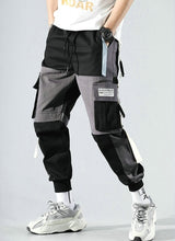 Load image into Gallery viewer, Streetwear Men's Multi Pockets Cargo Harem Pants Hip Hop Casual Male Track Pants Joggers Trousers Fashion Harajuku Men Pants

